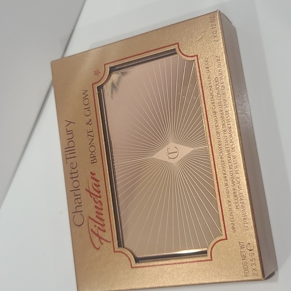 ✔️ LIGHT-MEDIUM Filmstar Bronze & Glow Contour Duo Travel Size CHARLOTTE TILBURY - Picture 6 of 8